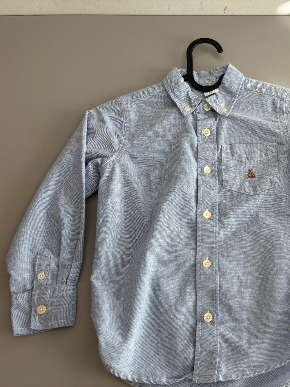 BabyGAP Toddler Boys Light Blue Oxford Button-Down Shirt (Size 5 YRS) - NWOT